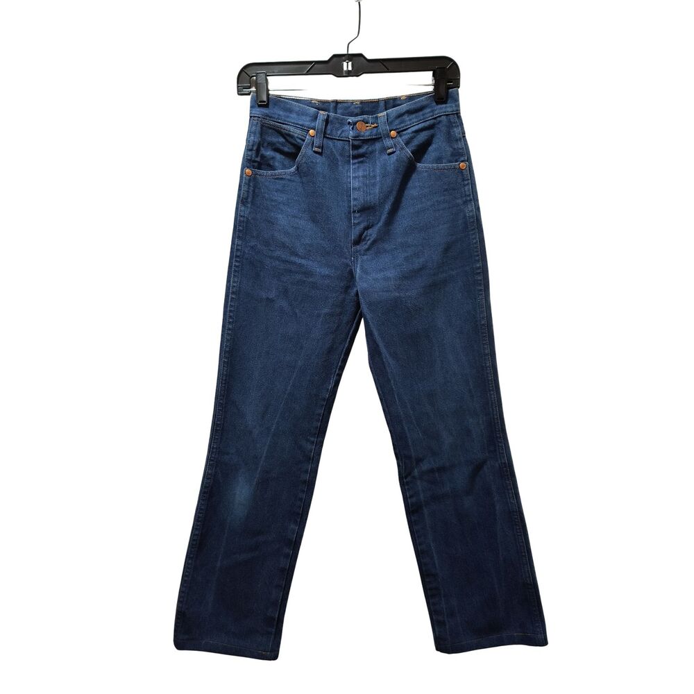 Wrangler Jeans Men's 26x27 Straight Blue Denim BMS-Z130-028